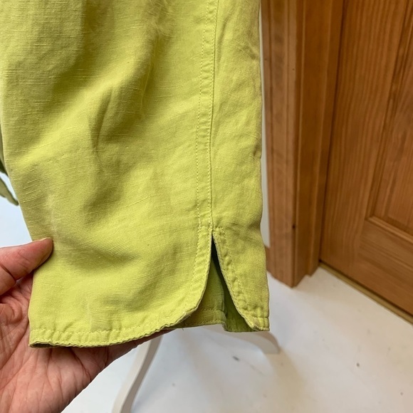 Coldwater creek silk linen blend plus size open blazer jacket - Picture 7 of 7